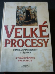 náhled knihy - velké procesy právo a spravedlivost v dějinách