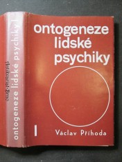 náhled knihy - Ontogeneze lidské psychiky I. díl