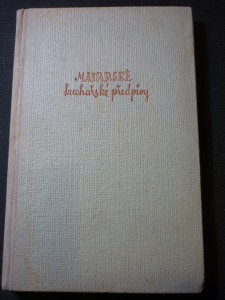náhled knihy - Maďarské kuchařské předpisy