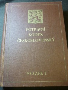 náhled knihy - Potravní kodex československý. I. svazek, kapitoly I.-XX.