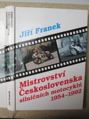 náhled knihy - Mistrovství Československa silničních motocyklů 1954 - 1992