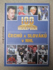 náhled knihy - 100 nejlepších Čechů a Slováků v NHL