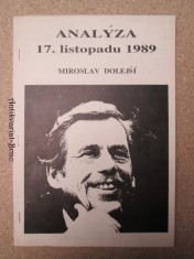 náhled knihy - Analýza 17. listopadu 1989. Příloha týdeníku Republika