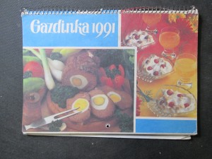 náhled knihy - Nástenný kalendár Gazdinka 1991