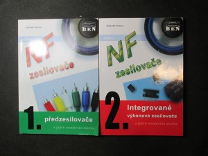 náhled knihy - NF zesilovače 1. a 2. díl: Předzesilovače a Integrované výkonové zesilovače a jejich amatérská stavba