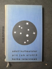 náhled knihy - Piš, jak slyšíš : kniha interviewů