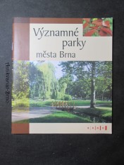 náhled knihy - Významné parky města Brna
