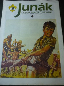 náhled knihy - Junák:časopis skautů a skautek číslo 4,ročník 33