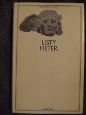 náhled knihy - Listy Hetér