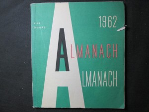 náhled knihy - Almanach klubu čtenářů 1962