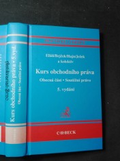náhled knihy - Kurs obchodního práva Obecná část. Soutěžní právo, 5.vydání
