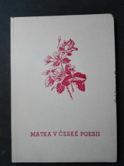náhled knihy -  Matka v české poesii