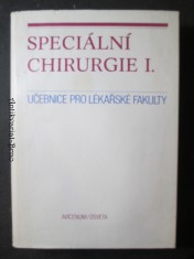 náhled knihy - Speciální chirurgie I. Učebnice pro lékařské fakulty