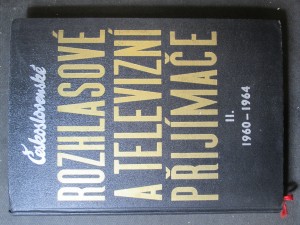 náhled knihy - Československé rozhlasové a televizní přijímače II. 1960 až 1964