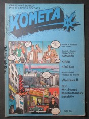 náhled knihy - Kometa č. 16. Obrázkové seriály pro chlapce a děvčata