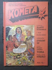 náhled knihy - Kometa č. 19. Obrázkové seriály pro chlapce a děvčata