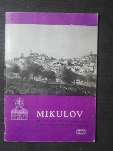 náhled knihy - Mikulov, městská památková rezervace, státní zámek