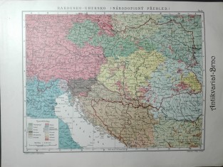 náhled knihy - Rakousko-Uhersko (národopisný přehled)