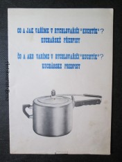 náhled knihy - Co a jak vaříme v rychlovařiči Kuchtík? Kuchařské předpisy