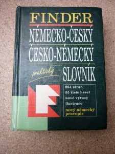náhled knihy - Německo-český, česko-německý slovník
