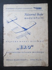 náhled knihy - Názorná škola modelářství. Stavíme model kluzáku ERO