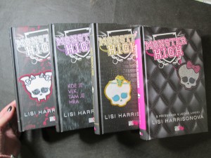 náhled knihy - Monster high 1, 2, 3, 4. díl