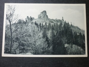 náhled knihy - Zřícenina hradu Lichnice u Čáslavě.