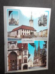 náhled knihy - Olomouc - radnice, sousoší N. Trojice, Casarova kašna, orloj gotické radnice, Chrám sv. Václava