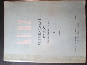 náhled knihy - Elementární etudy I. piano