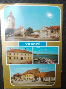náhled knihy - Vrbové - Námestie - Rodný dom M. Beňovského - Priehrada Čerenec - Část mesta