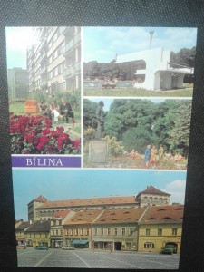 náhled knihy - Bílina - Sídliště Chlum - Koupaliště - Lázně Julia Fučíka - Mírové náměstí