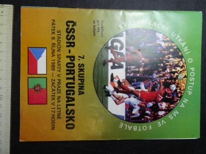 náhled knihy - Kvalifikační utkání o postup na MS ve fotbale. 7. skupina - ČSSR - Portugalsko