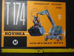 náhled knihy - Hydraulický pojízdný jeřáb T 174 Veb Weimar-Werk