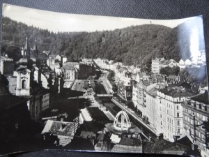 náhled knihy - Karlovy Vary - pohled na lázeňskou čtvť