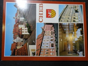 náhled knihy - Cheb - náměstí Krále Jiřího z Poděbrad - Hotel Hvězda - Interiér hotelu Slavie - Hotel Slavie