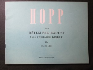 náhled knihy - Dětem pro radost, Op. 31