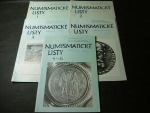 náhled knihy - numismatické listy I., II., III., IV., V., VI. ročník XLVII