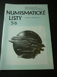 náhled knihy - numismatické listy V., VI. ročník XLIV