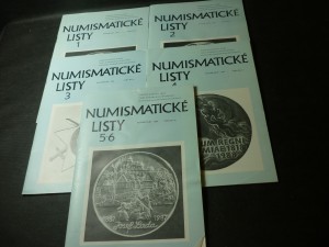 náhled knihy - numismatické listy I., II., III., IV., V., VI. ročník XLIII