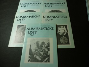 náhled knihy - numismatické listy I., II., III., IV., V., VI. ročník XLII