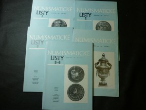 náhled knihy - numismatické listy I., II., III., IV., V., VI. ročník XXXIV