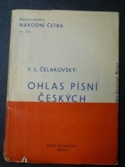 náhled knihy - Ohlas písní českých