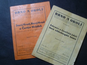 náhled knihy - Brno a okolí (svazek 7 a 8) Starý Hrad, NOvý Hrad a Čertův Hrádek. Adamov a Josefské údolí, staré wildenbergské hamry