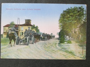 náhled knihy - Schwere Artillerie zum Gefecht fahrend
