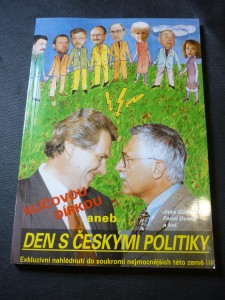 náhled knihy - Klíčovou dírkou, aneb, Den s českými politiky