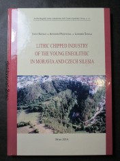 náhled knihy - Lithic chipped industry of the young eneolithic in Moravia and Czech Selesia