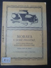náhled knihy - Morava v době pravěké. Populární přehled moravské předhistorie
