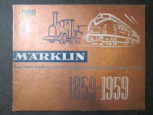 náhled knihy - Märklin 100 Jahre 1859 - 1959, 59 D DM