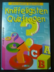 náhled knihy - Das grosse Buch der kniffeligsten Quizfragen 
