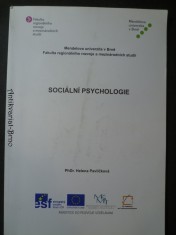 náhled knihy - Sociální psychologie 